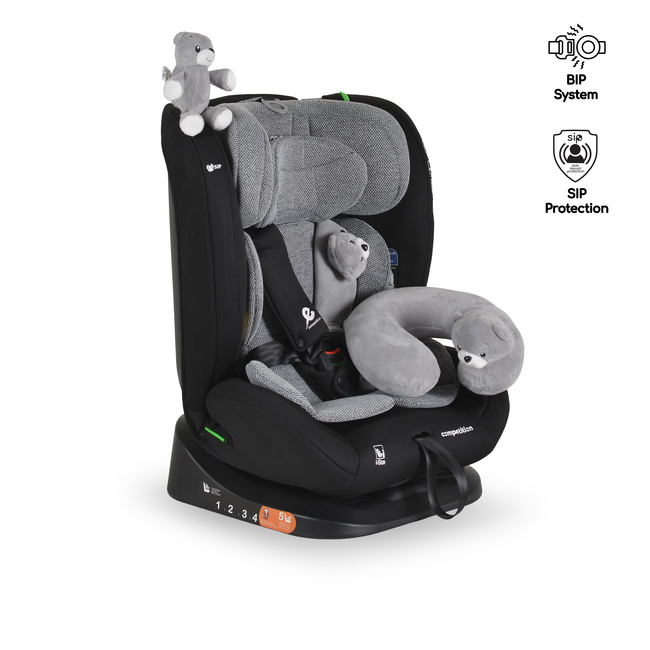 Moni Competition i-Size 40–150 cm R129/03 κάθισμα αυτοκινήτου Space grey 3801005153367