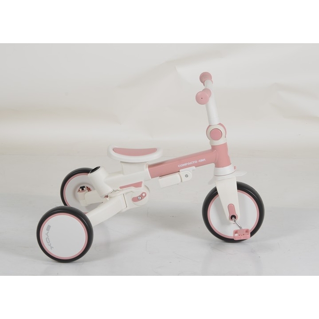 Byox Τρίκυκλο Compacto 4in1 ροζ 3800146231897