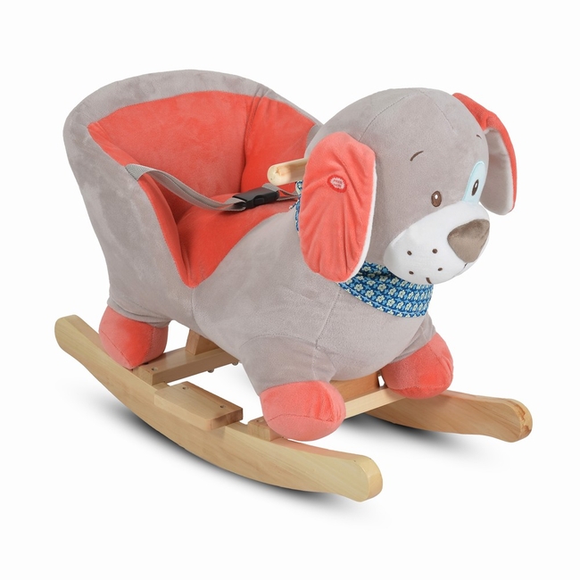 Moni Toys Λούτρινο Κουνιστό Ζωάκι Ollie – Μουσικό Σκυλάκι για Παιδιά 12M+