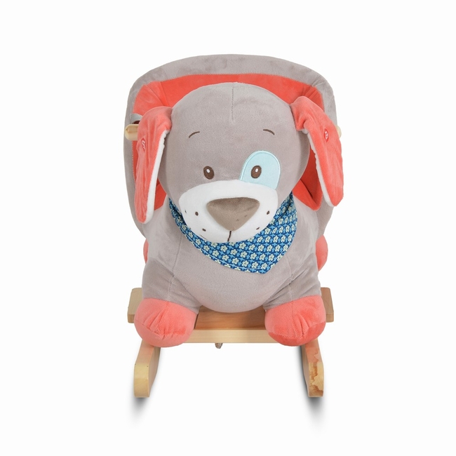 Moni Toys Λούτρινο Κουνιστό Ζωάκι Ollie – Μουσικό Σκυλάκι για Παιδιά 12M+