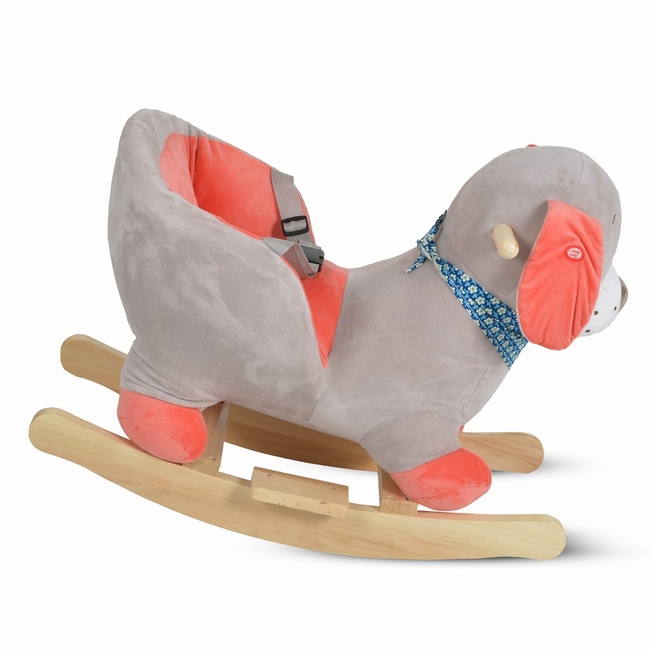 Moni Toys Λούτρινο Κουνιστό Ζωάκι Ollie – Μουσικό Σκυλάκι για Παιδιά 12M+