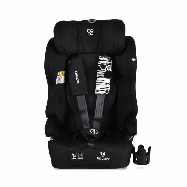 Moni Baby Car Seat Security 76–150cm Midnight Black – i-Size R129