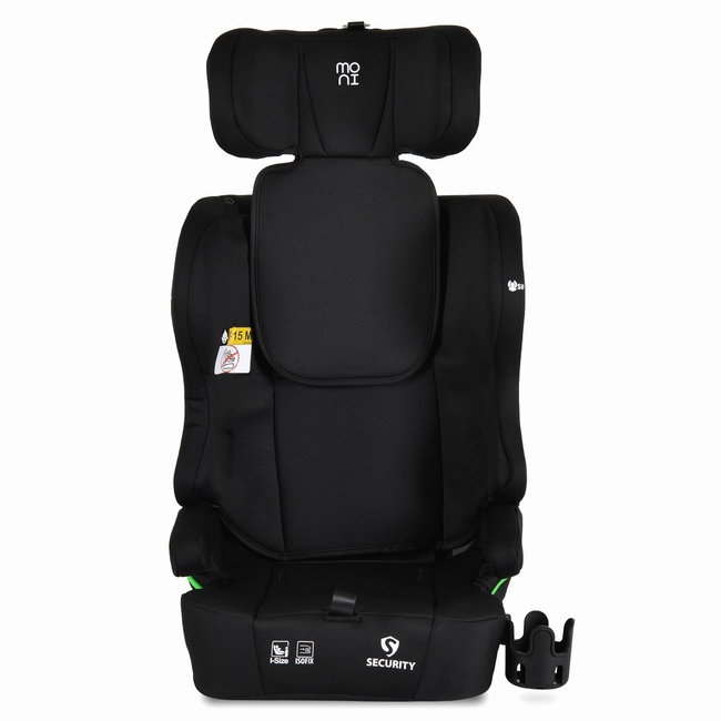 Moni Baby Car Seat Security 76–150cm Midnight Black – i-Size R129