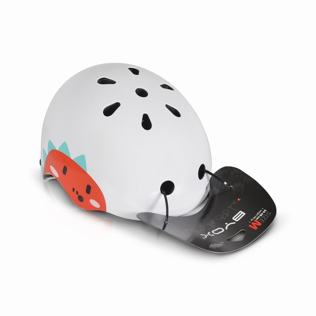 Byox Skate κράνος Y09 λευκό με LED