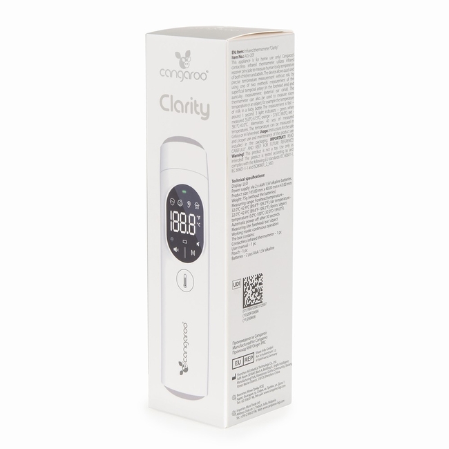 Cangaroo Clarity Θερμόμετρο υπερύθρων χωρίς επαφή 3800146272425
