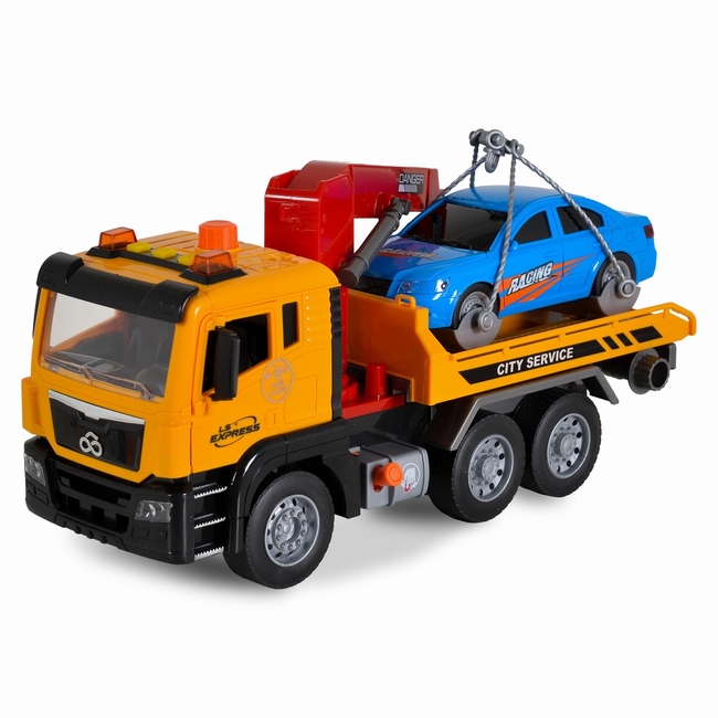 WENYI Οδική Βοήθεια 1:10 με Φορτηγό & Μικρό Αυτοκίνητο (1119A) 3801005602322