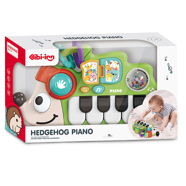 Bibi-Inn Hedgehog interactive piano 6225 3801005602469