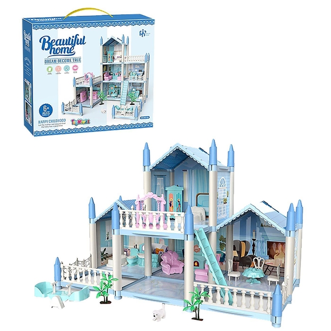 ToyMarkt Toy Miniature house Beautiful Home 77-1234