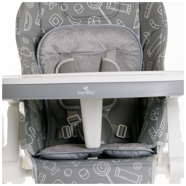 Lorelli Campanella Children High Chair - Grey Net 10100412132