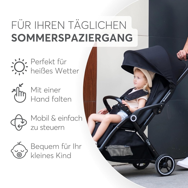 Kikka Boo Ciela 0-22 kg Παιδικό Αυτοαναδιπλούμενο καροτσάκι Grey 31001030178