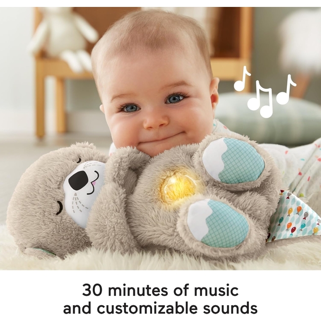 Fisher Price FXC66 Λούτρινη Βίδρα με Κίνηση Αναπνοής & Μουσική