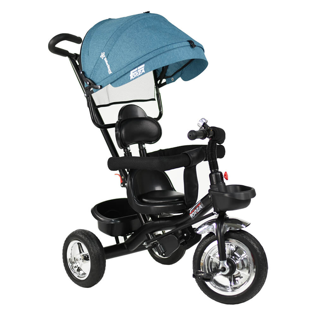 Bebe Stars Ποδηλατάκι Τρίκυκλο Forza Πετρολ 816-184 (Δωρο 2 Φωτα Led)