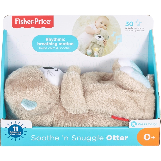 Fisher Price FXC66 Λούτρινη Βίδρα με Κίνηση Αναπνοής & Μουσική