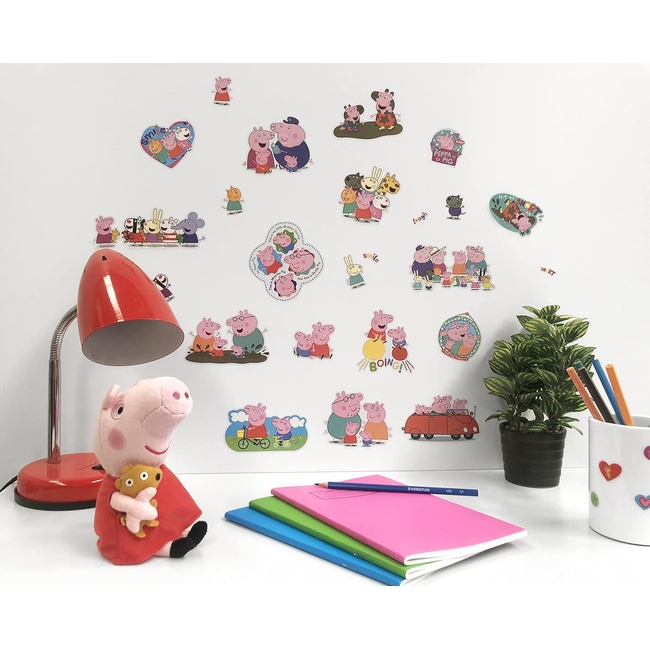Peppa Pig DIY Wall Stickers For Kids Room