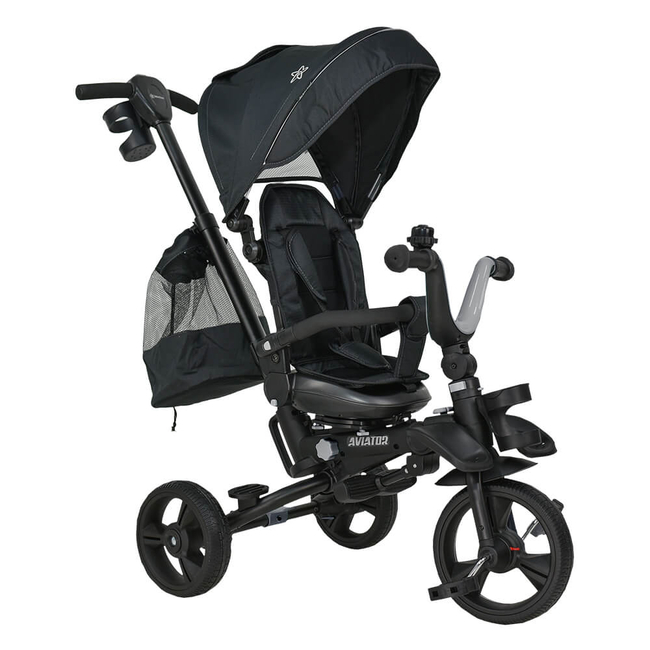 BEBE STARS TRICYCLE 360° AVIATOR 5 IN 1 BLACK 819-188