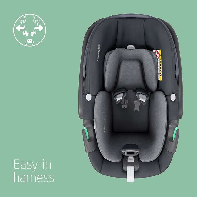 Maxi Cosi Pebble 360 PRO i-Size 0-15kg Infant Car Seat Essential Graphite BR77734