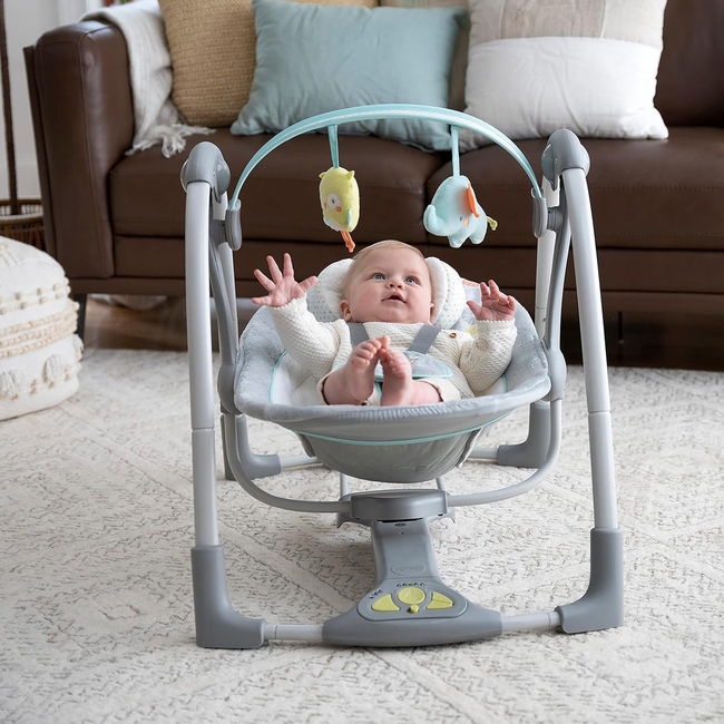Ingenuity Swing 'n Go Ηλεκτρικό Ρηλάξ/Κούνια Hugs & Hoots 10247
