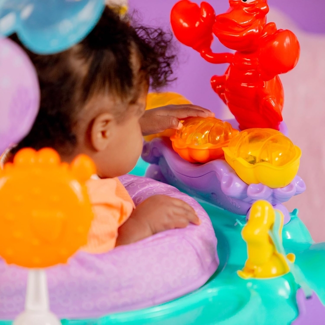 Bright Starts Disney Jumper The Little Mermaid Sea of Activities 6-12 Months