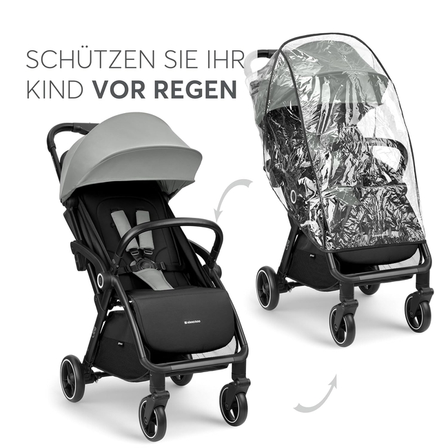 Kikka Boo Ciela 0-22 kg Παιδικό Αυτοαναδιπλούμενο καροτσάκι Grey 31001030178