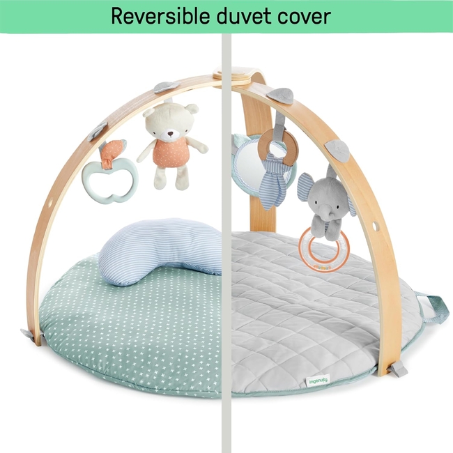 Ingenuity Cozy Spot Βρεφικό Γυμναστήριο Δραστηριοτήτων Διπλής Όψης Loamy 12126
