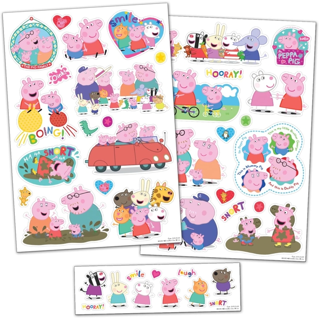 Peppa Pig DIY Wall Stickers For Kids Room