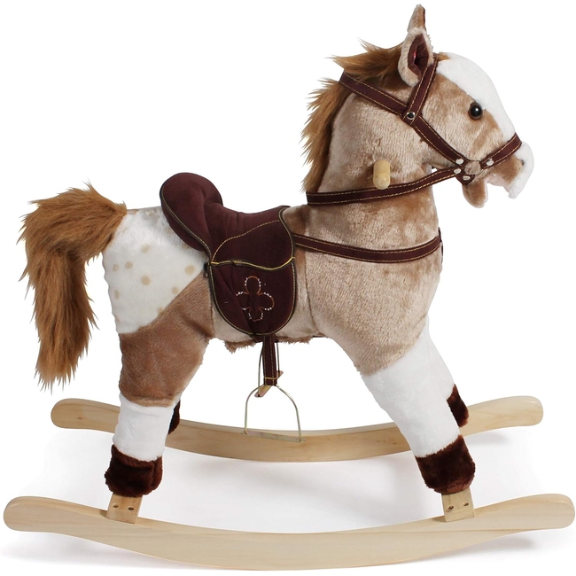Bayer Chic 2000 Rocking Horse with Sound Light Brown 18m+