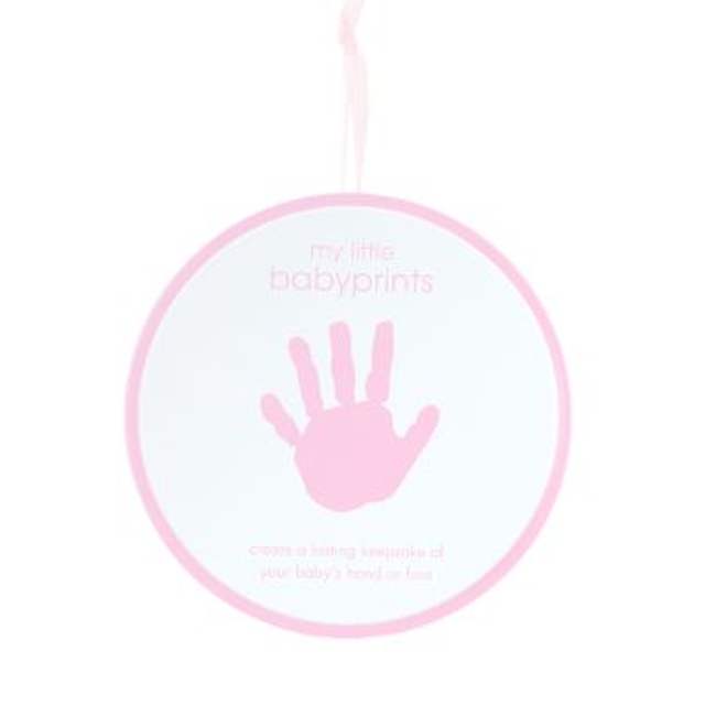 Pearhead: Αποτύπωμα του μωρού σας με πηλό 15x15 Pink PH-82014