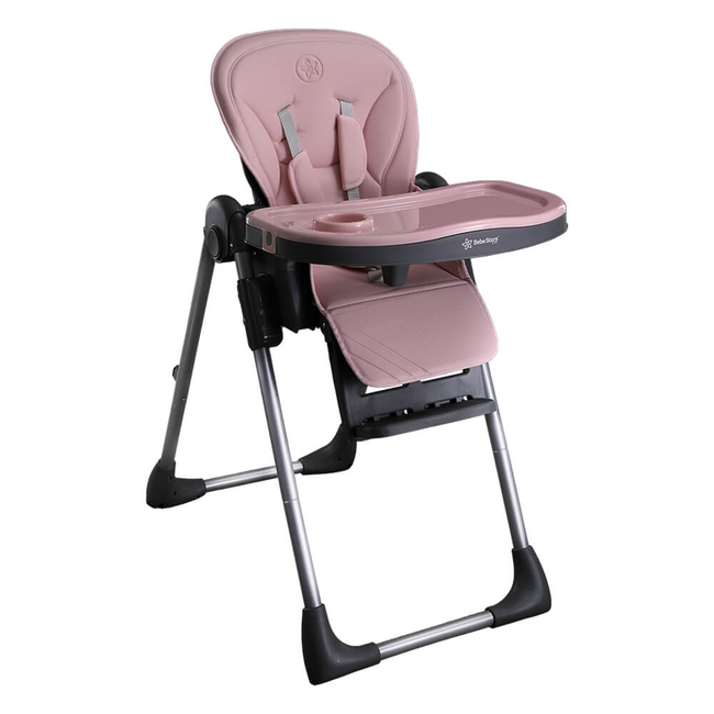 BEBE STARS DINING HIGH CHAIR COOKIE  PINK 868-185