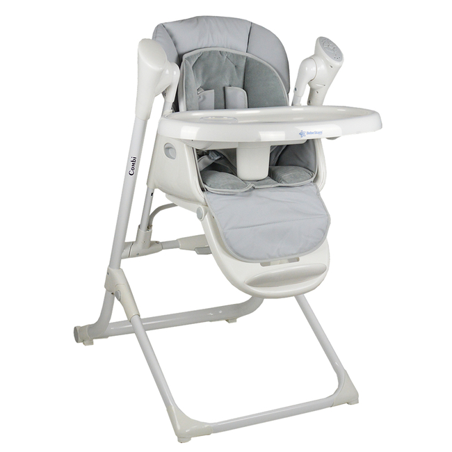 BEBE STARS HIGH CHAIR & SWING 2 IN 1  COMBI GREY 873-186