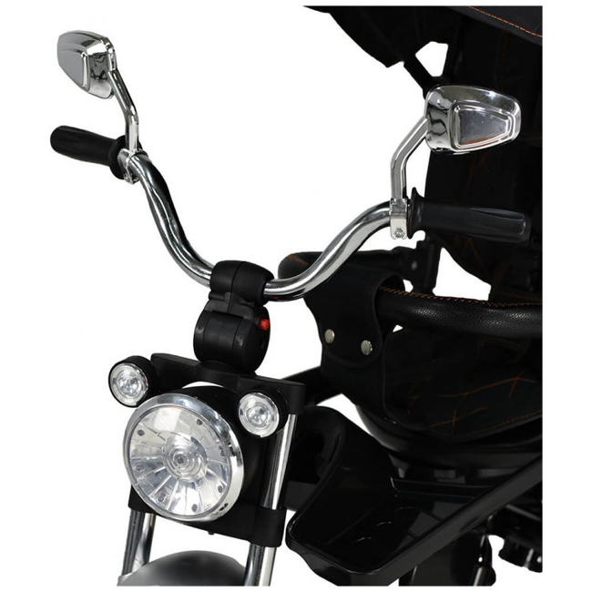 Bebe Stars Chopper 6 in 1 Τρίκυκλο Ποδηλατάκι Black 814-188