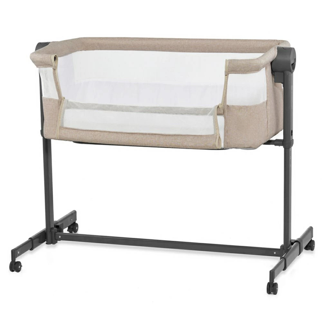 Kinderkraft Neste UP 2 Adjustable Cradle with Mattress Beige KLNEUP02BEG0000