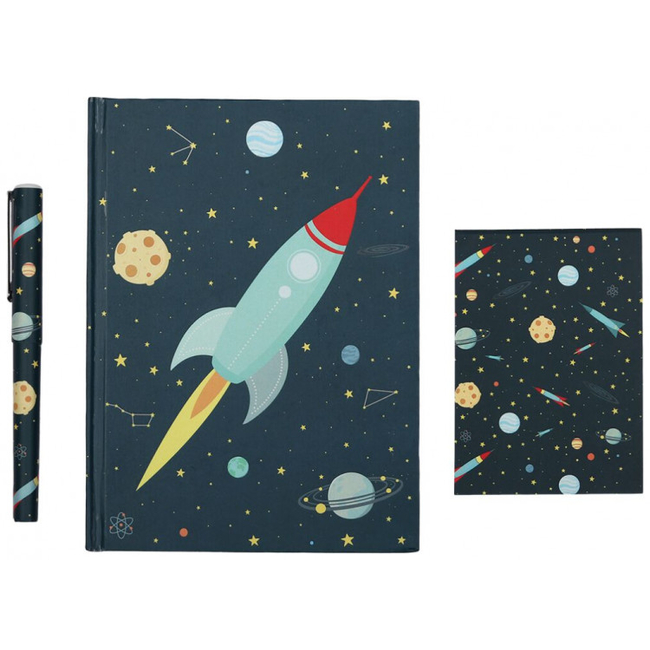 A little lovely company Stationery set 3 pcs Space STSESP13