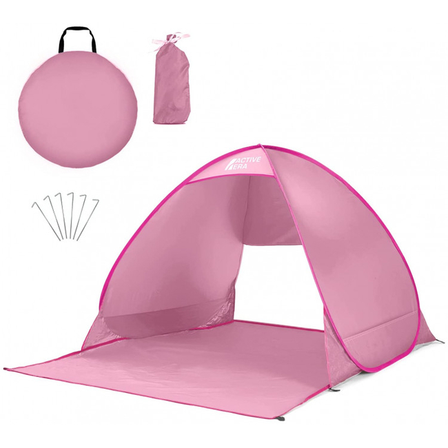 Active Era Beach Tent UV Protection 160 x 150 x 110 cm Pink X0019NFDGL