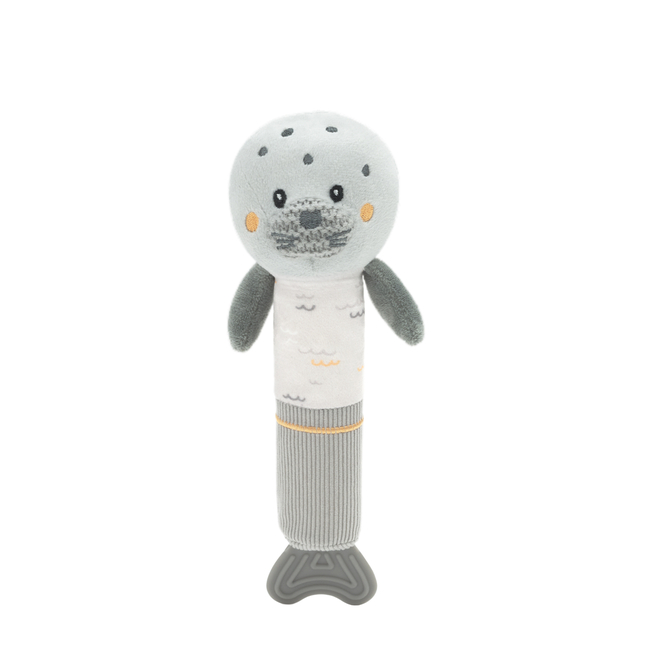 Kikka Boo Παιχνίδι Squeaker με μασητικό Seally me 31201010469