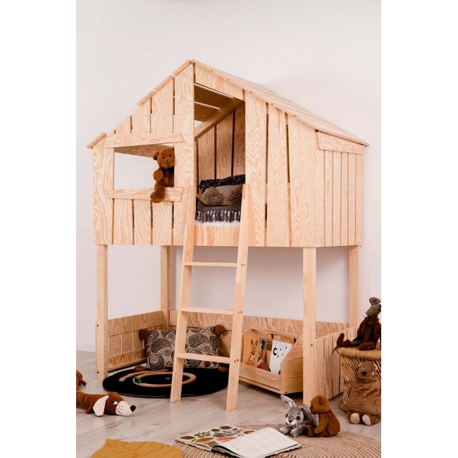 Adeko Kids Ted A Children's Bunk Bed Treehouse
