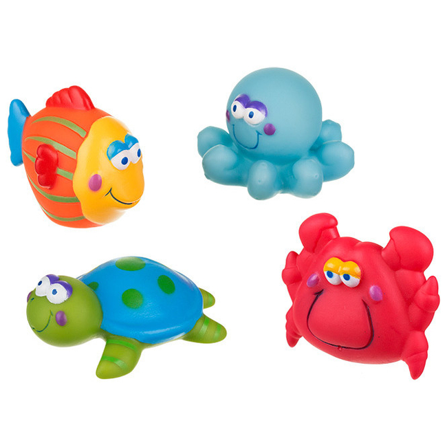 Akuku Bath Toys (4 pcs) A0362