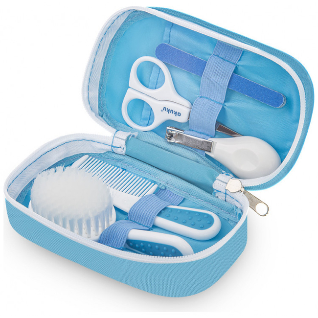 Akuku Baby Care Set 5pcs Blue A0308