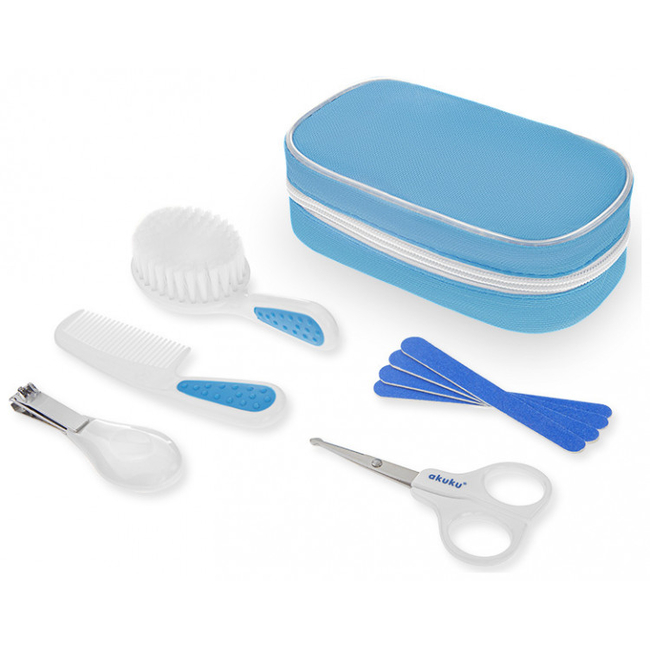 Akuku Baby Care Set 5pcs Blue A0308