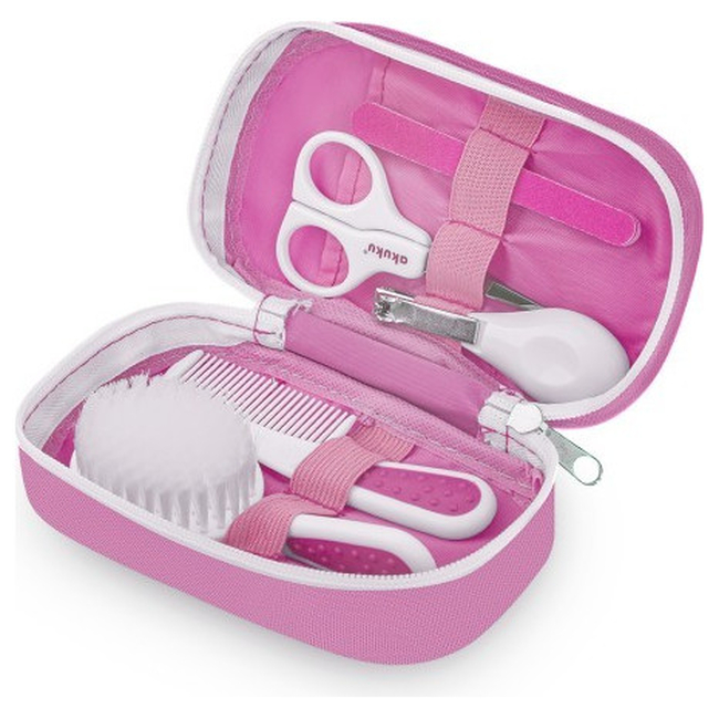 Akuku Baby Care Set 5pcs Pink A0458