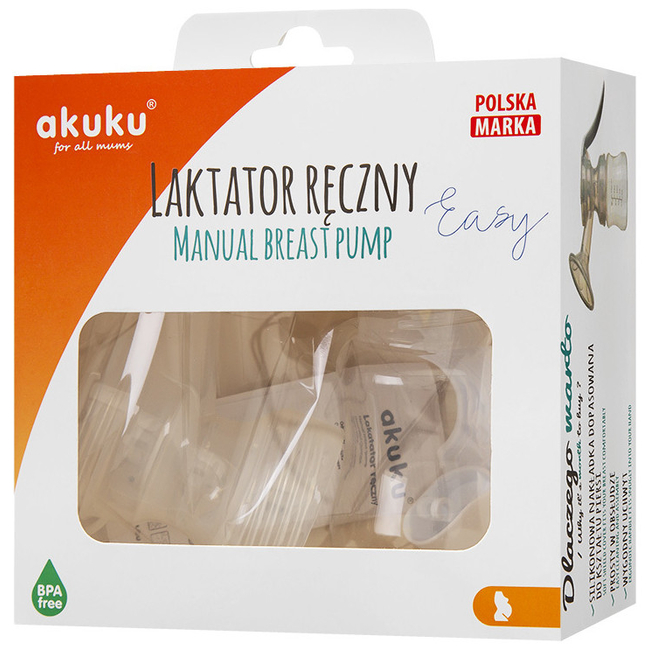 Akuku Easy Manual Breast Pump 150ml A0306