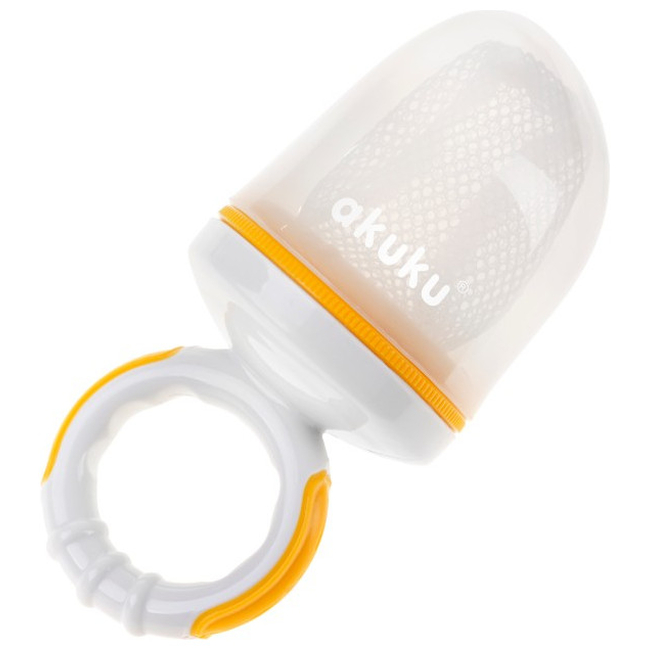 Akuku  Fresh Food Feeder 6+m Yellow A0514