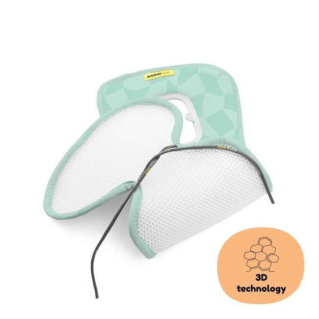 AeroMoov Air Layer Anti-Sweat Cover 0-13kg for Car Seat Cute Cubes