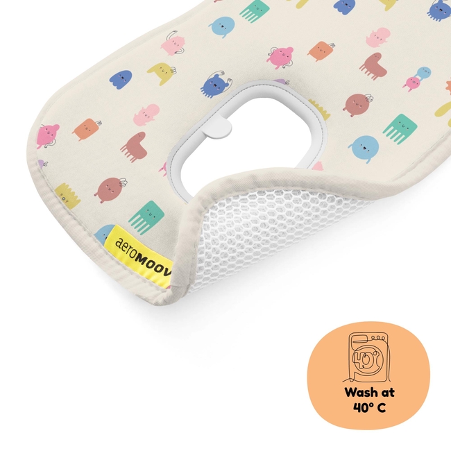 AeroMoov Air Layer Αντι-ιδρωτικό κάλυμμα 0-13kg για κάθισμα αυτοκινήτου Funny Shapes