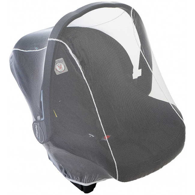 Altabebe AL1501-14 Mosquito Net for Infant Car Seat White