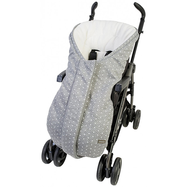 Altabebe AL2277KJ - 77 Downtown Collection Stroller Footmuff 12 - 36 months - Dark Grey