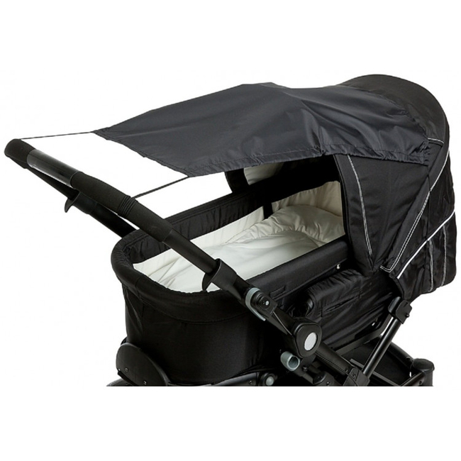 Altabebe AL7010-02 Baby Sunshade with UV Protection for Pushchair Black