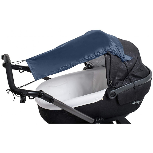 Altabebe AL7012-01 Baby Sunshade with Side Protection with UV for Pushchair Marine