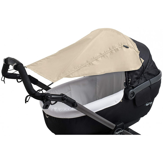 Altabebe AL7012-03 Baby Sunshade with Side Protection with UV for Pushchair Beige