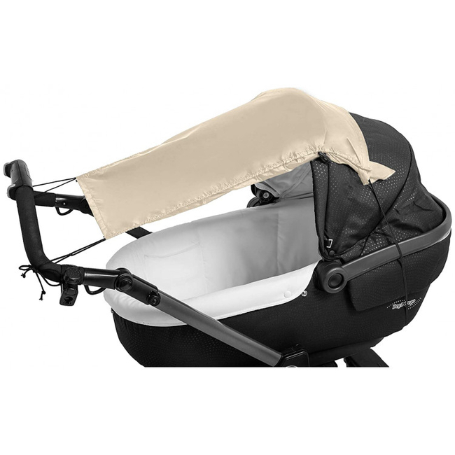 Altabebe AL7012-03 Baby Sunshade with Side Protection with UV for Pushchair Beige