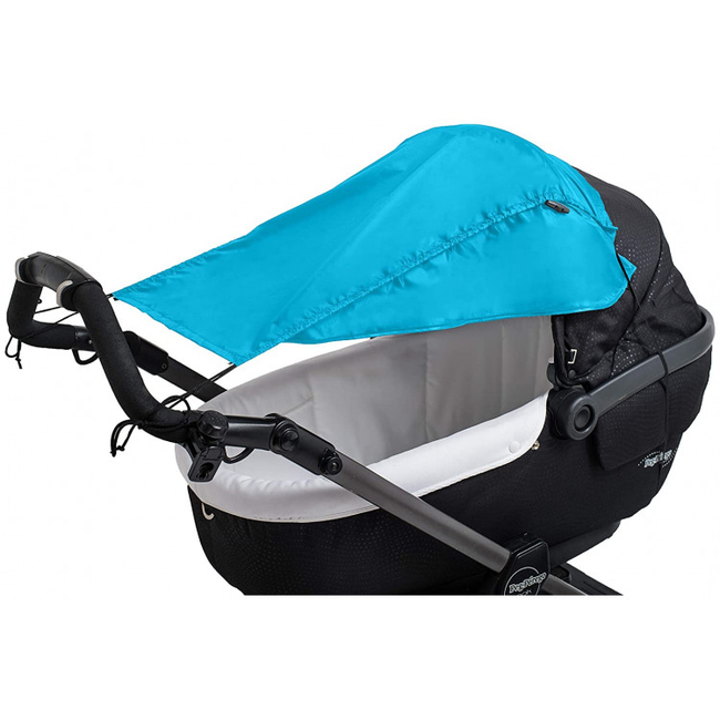 Altabebe AL7012-04 Baby Sunshade with Side Protection with UV for Pushchair Hellblau